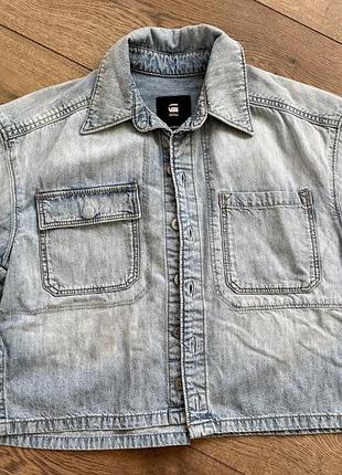 Жіноча сорочка. блакитнасорочка  g-star raw.