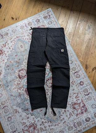 Брюки carhartt cargo карго винтаж vintage черный мужской s