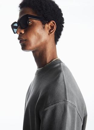Свитшот мужской cos relaxed-fit sweatshirt 4