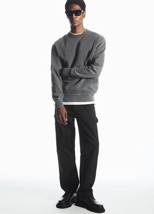Світшот чоловічий cos relaxed-fit sweatshirt