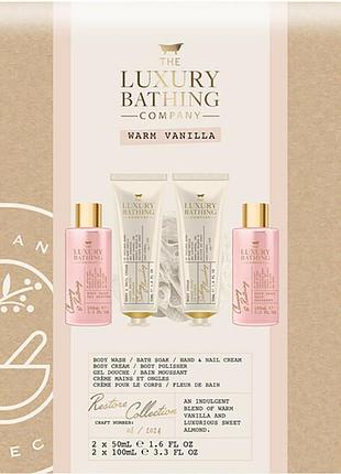 Набор для рук и тела restore collection van 2025 the luxury bathing, (100мл/100мл/50мл/50мл)