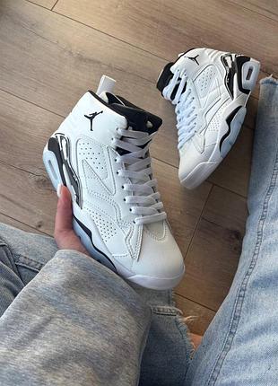 Jordan 6 mvp white black 5