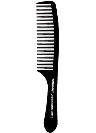 Гребень для волос t&g с ручкой carbon 06922 yre