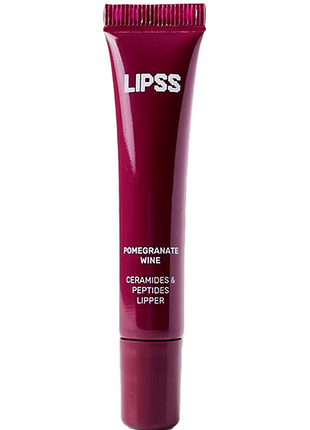 Блеск для губ lipper pomegranate lip gloss lipss, 8 мл