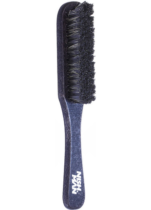 Щітка для фейда — fade brush — l з довгою ручкою nishman