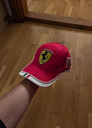 Кепка ferrari вінтаж vintage оригінал червона чоловічий one