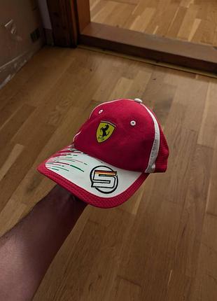 Кепка puma ferrari вінтаж vintage оригінал червона чоловічий one