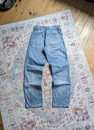 Джинсы carhartt винтаж vintage sk8 оригинал синие мужской xs