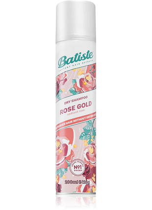 Сухий шампунь rose gold batiste, 200 мл