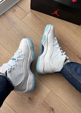 Jordan retro 11 high legend blue 2