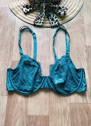 Изысканный кружевной бюстгальтер 80е primark
