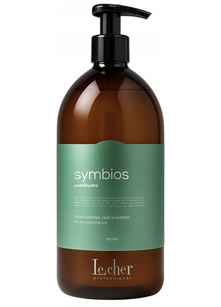 Шампунь для сухих и ломких волос peel&hydro symbios new le cher, 1000 мл