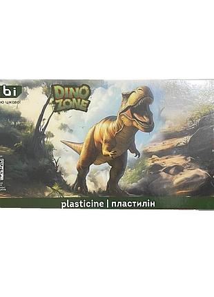 Пластилин dino kids line 12 цветов 192 г