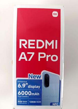 Redmi a7pro 4+4/128 nfc черный