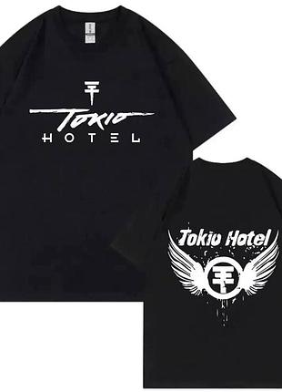 Футболка tokio hotel чорна