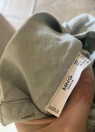 Сорочка джинсова mango l 3