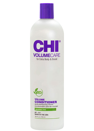 Кондиціонер для надання об'єму тонкому волоссю volume care volume chi, 739 мл