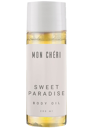 Масло для тела sweet paradise moncheri, 200 мл