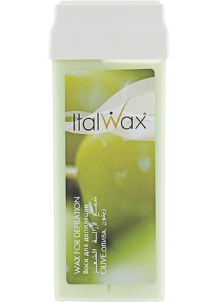 Воск для депиляции в картридже олива italwax, 100 мл