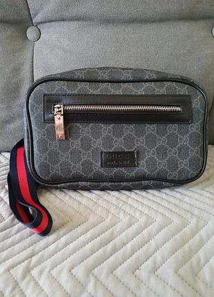 Поясная сумка gucci gg supreme(италия)