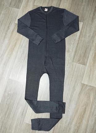 Чоловічий суцільний термокомбінезон thermal, розмір xl-xxl.