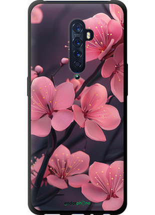 Чохол на oppo reno 2 пурпурова сакура "6075b-1864-2448"