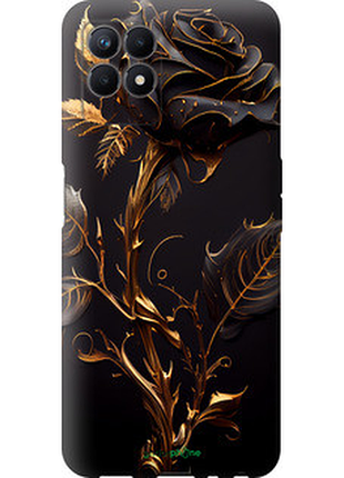 Чехол на realme 8i роза 3 "5552u-2518-2448"