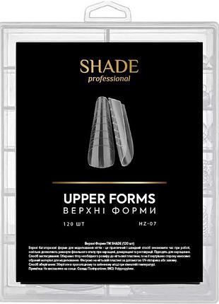 Верхні форми для нарощування nail upper forms 07 shade, 120 шт