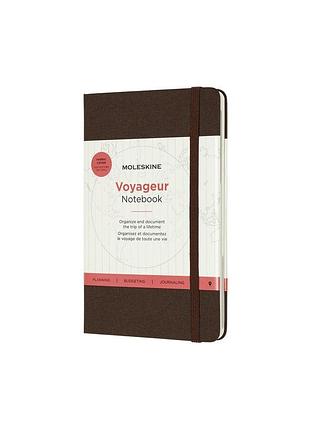 Блокнот moleskine вояжер медиум, кофейный коричневый (vn002p2)