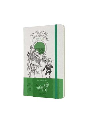 Записная книжка moleskine wizard of oz средняя, линейка магия (lewozqp060ma)