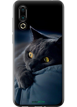 Чохол на meizu 16s димчастий кіт "825u-1701-2448"