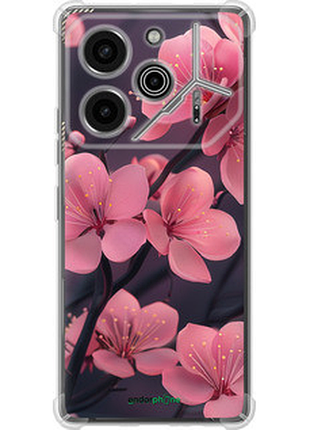 Чохол на tecno pova 6 pro пурпурова сакура "6075sp-3689-2448"