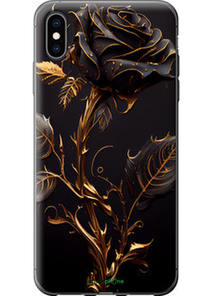 Чохол на iphone xs max троянда 3 "5552u-1557-2448"