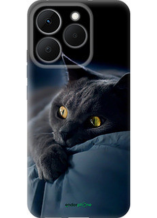 Чохол на realme 15t 5g димчастий кіт "825u-4159-2448"