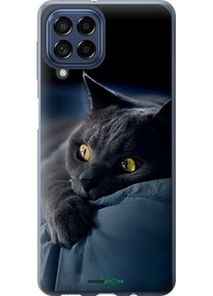 Чохол на samsung galaxy m53 m536b димчастий кіт "825u-2608-2448"