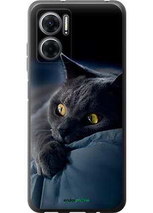 Чохол на xiaomi redmi 11 prime 5g димчастий кіт "825u-2872-2448"