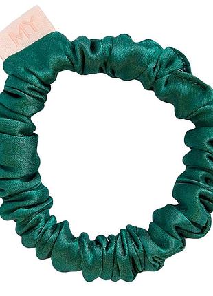 Резинка шелковая для волос изумрудный бархат emerald velvet s my heart