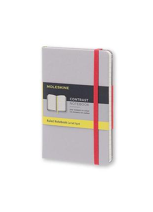 Записная книжка moleskine contrast карманная, в линейку астра (lcctmm710g8)