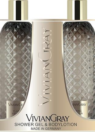 Набір гель для душу та лосьйон для тіла ylang&vanilla vivian gray, 2х300 мл
