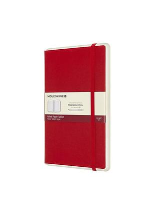 Блокнот moleskine paper tablet средний, линейка красный (ptnl31f201)