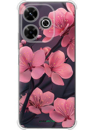 Чохол на xiaomi poco m6 4g пурпурова сакура "6075sp-3798-2448"