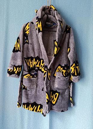 Халат плюшевий batman primark 3-4/104