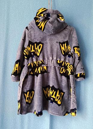 Халат плюшевий batman primark 3-4/104 2