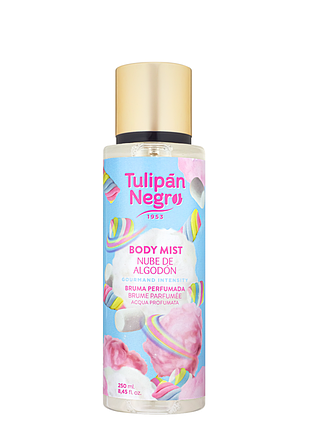 Парфумований спрей для тіла tulipan negro nube de algodcen 250 мл