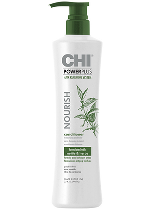 Кондиціонер поживний для волосся power plus nourish chi, 945 мл