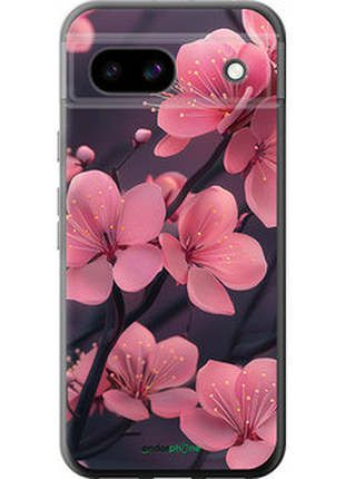 Чохол на google pixel 8a пурпурова сакура "6075u-3406-2448"