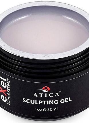 Моделювальний гель sculpting gel latte atica, 30 мл