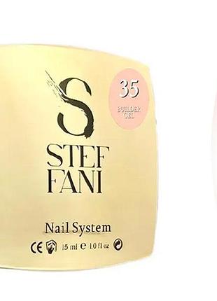 Гель для нарощування builder gel no 35 steffani, 15 мл