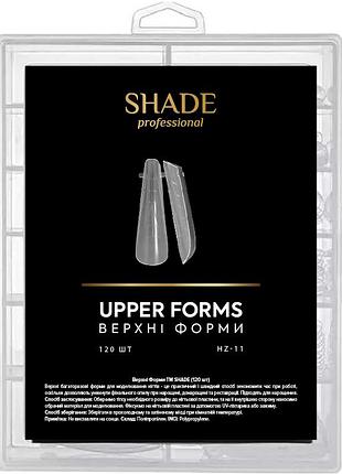 Верхні форми для нарощування nail upper forms 11 shade, 120 шт.