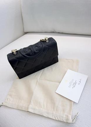 Жіноча сумка tory burch fleming женская 4